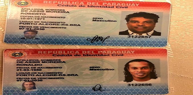 Ronaldinho Gaúcho é detido no Paraguai por suposto uso de documentos falsos